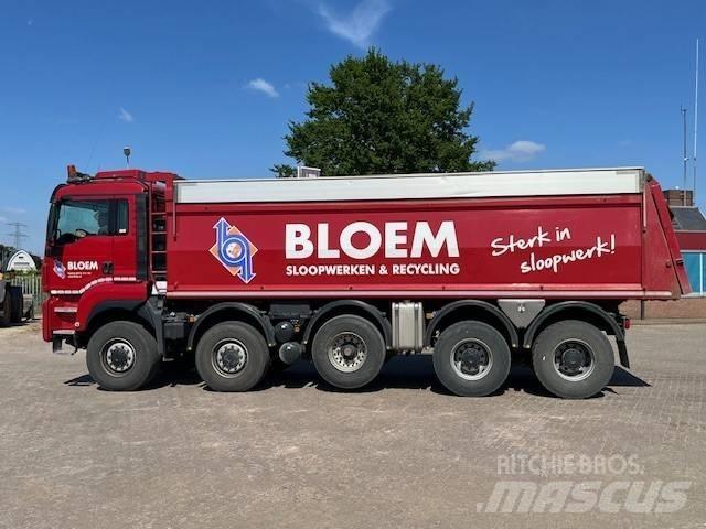 MAN TGS 49.480 10x8 Savivarčių priekabų vilkikai