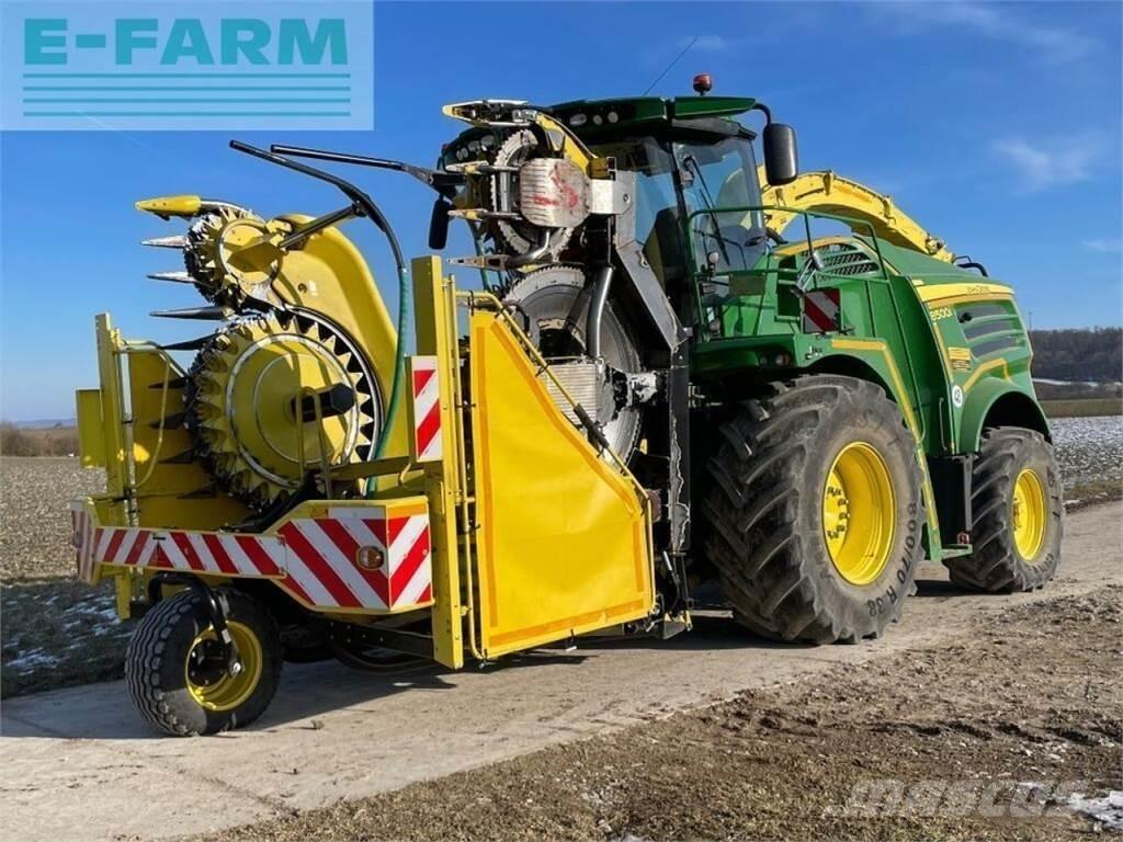 John Deere 8500 Pašarų ruošimo technika