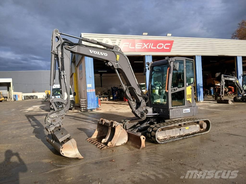 Volvo ECR 58 Mini ekskavatoriai < 7 t