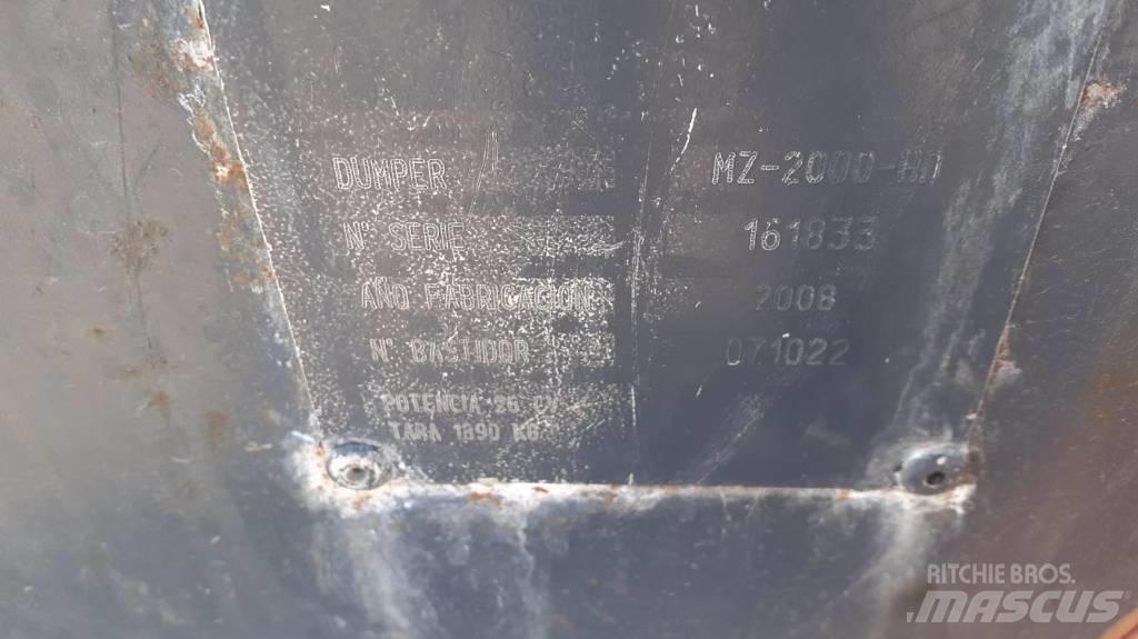 Mz Imer MZ-2000-HD Statybiniai savivarčiai sunkvežimiai