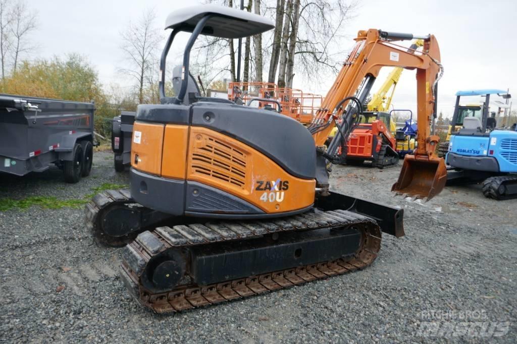 Hitachi ZX40U-3 Mini ekskavatoriai < 7 t