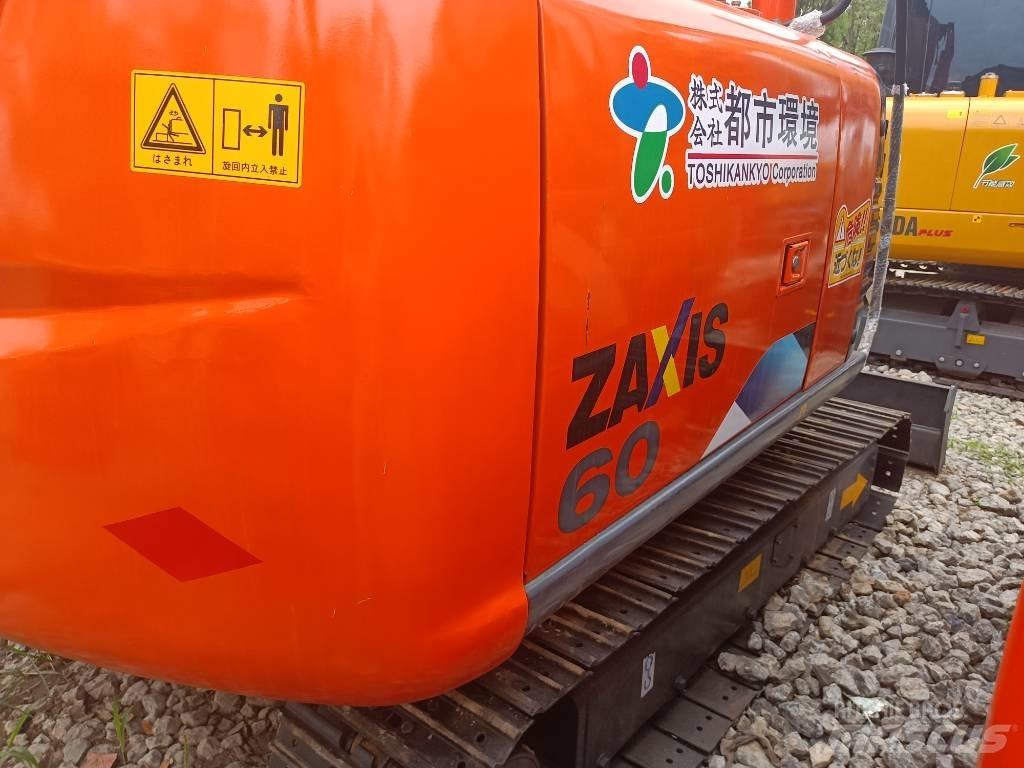 Hitachi ZX 60 Mini ekskavatoriai < 7 t