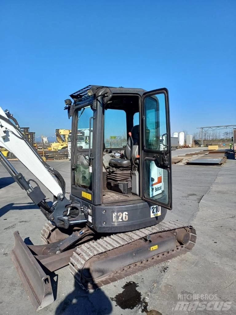Bobcat E26 Mini ekskavatoriai < 7 t