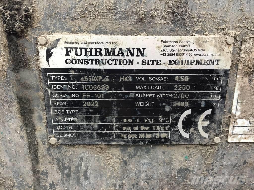 Fuhrmann L550 XP-Z Kaušai