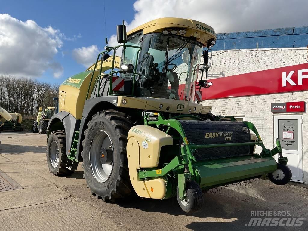 Krone Big X 630 Pašarų ruošimo technika