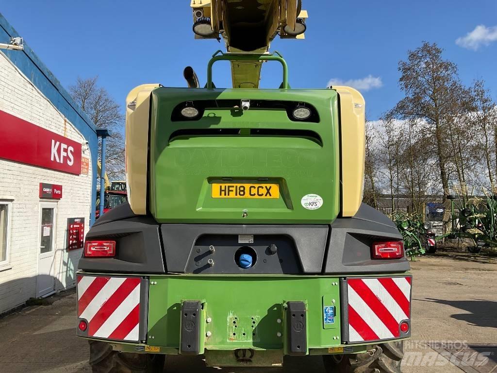Krone Big X 630 Pašarų ruošimo technika