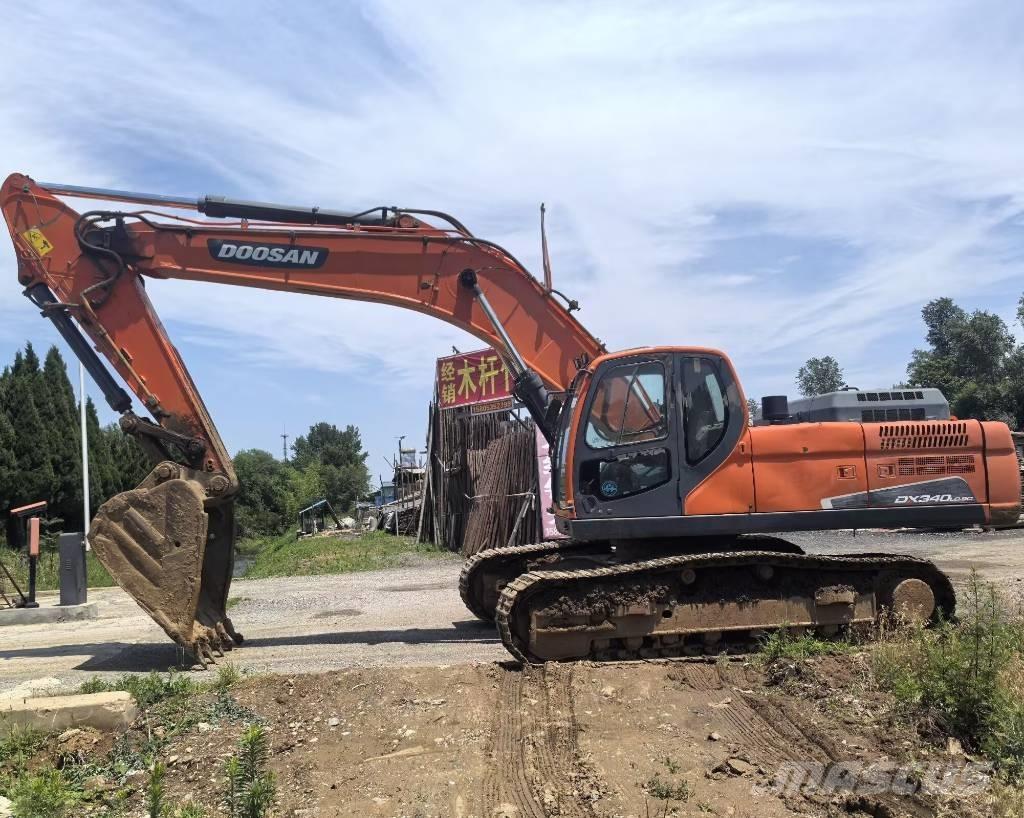 Doosan DX 340 LC-9C Vikšriniai ekskavatoriai