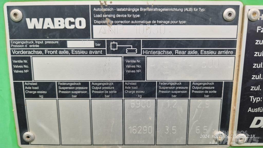 Dammann Anp 10030 Prikabinami purkštuvai