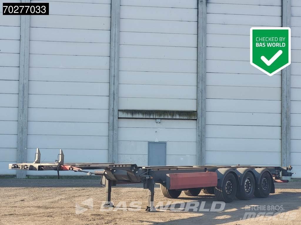Van Hool 3 axles Konteinerių puspriekabės
