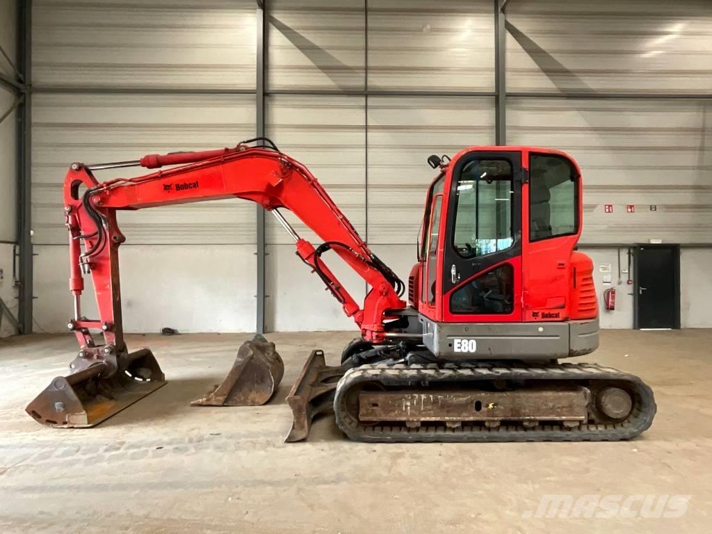 Bobcat E 80 Vidutinės galios ekskavatoriai 7-12 t