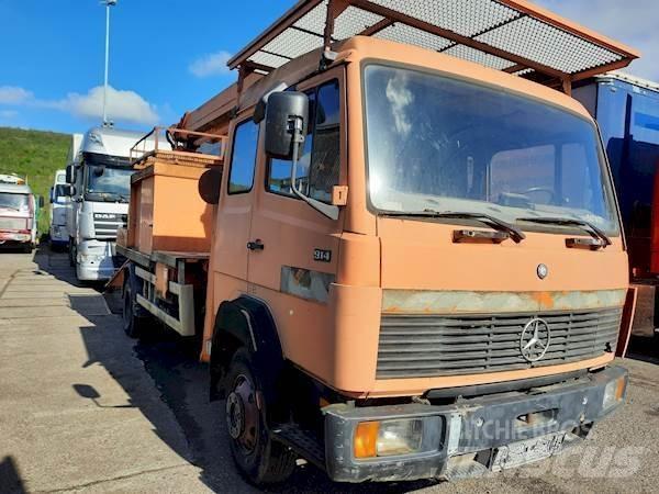 Mercedes-Benz 914 Ant vilkikų montuojamos kėlimo platformos