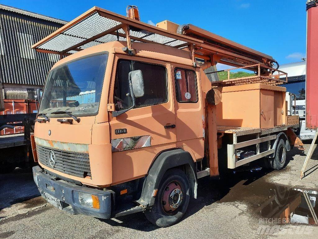 Mercedes-Benz 914 Ant vilkikų montuojamos kėlimo platformos