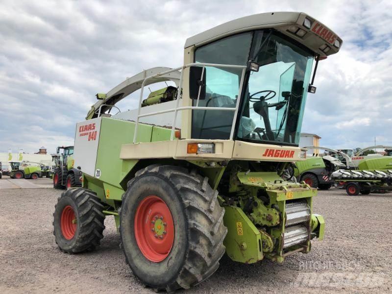 CLAAS JAGUAR 840 Pašarų ruošimo technika