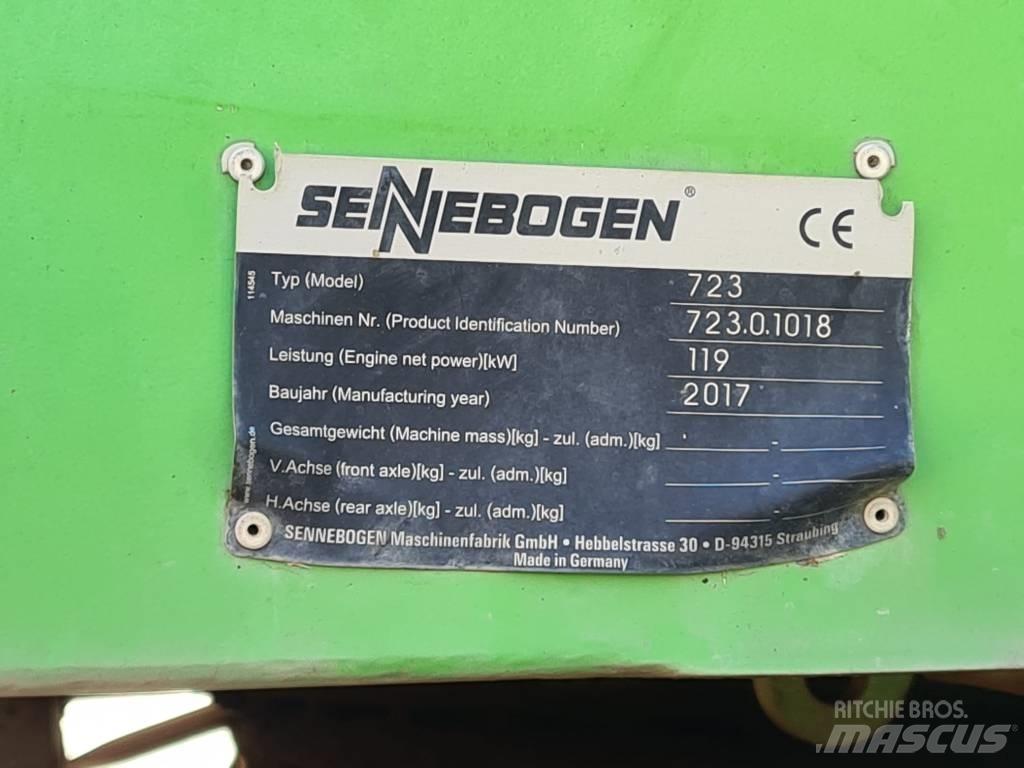 Sennebogen 723 Naudoti ratiniai krautuvai