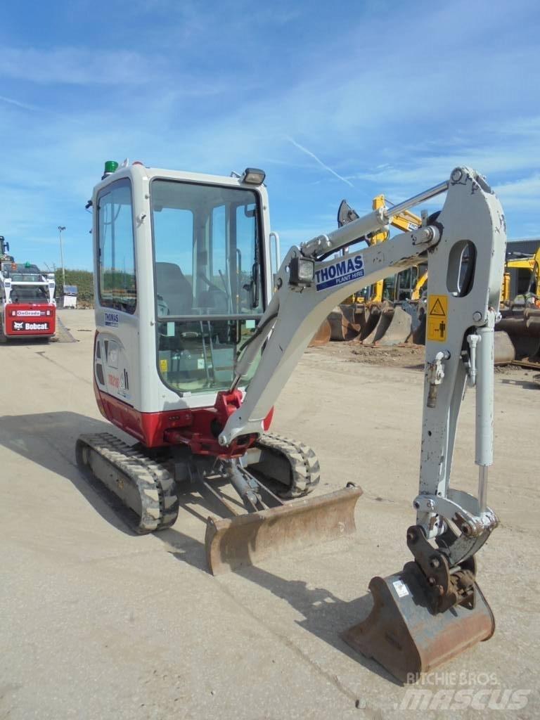 Takeuchi TB216 Mini ekskavatoriai < 7 t