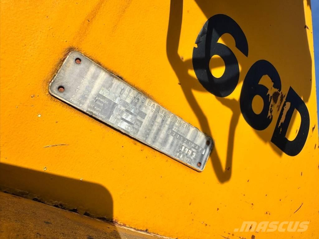 Hanomag 66d Naudoti ratiniai krautuvai