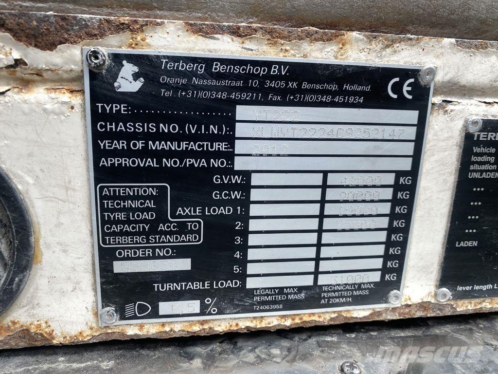 Terberg YT222 Naudoti vilkikai