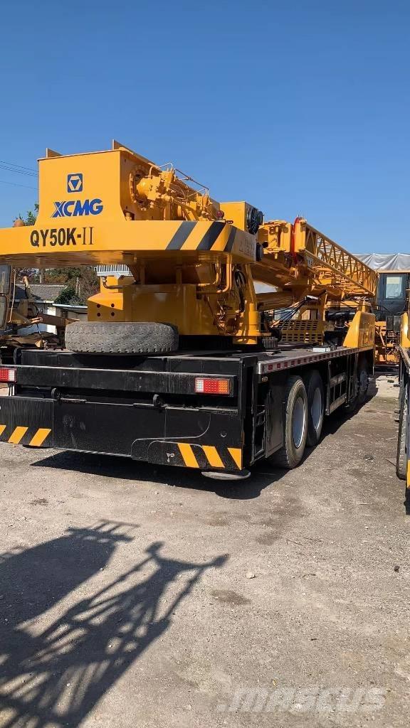 XCMG QY50K Neapdoroto reljefo kranai