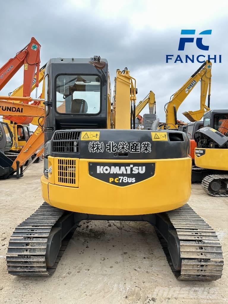 Komatsu PC 78 US Vikšriniai ekskavatoriai