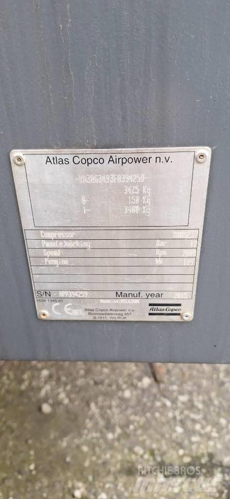 Atlas Copco XAHS237 Kompresoriai