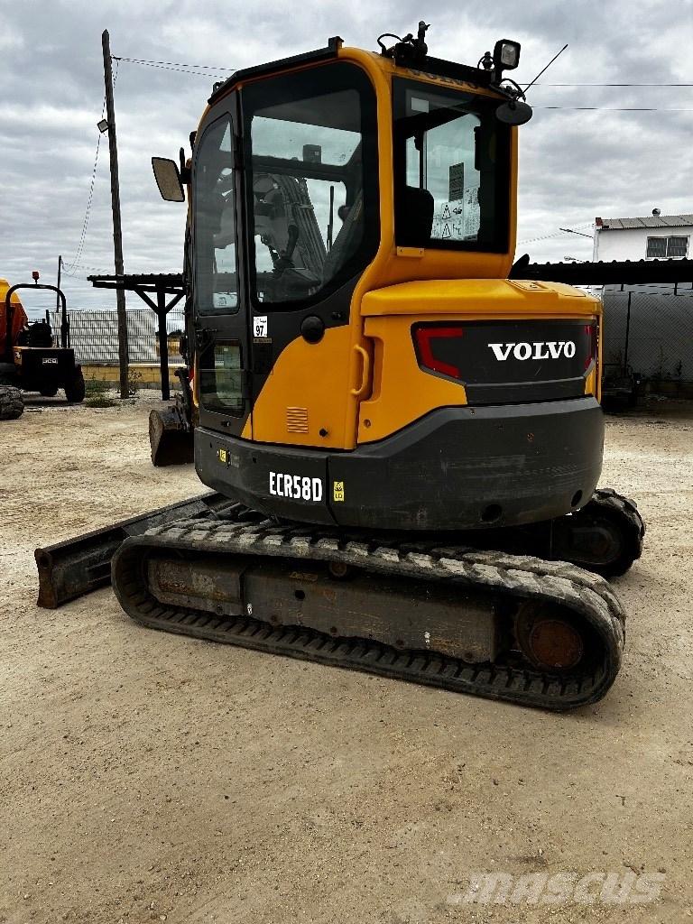 Volvo ECR 58 D Mini ekskavatoriai < 7 t