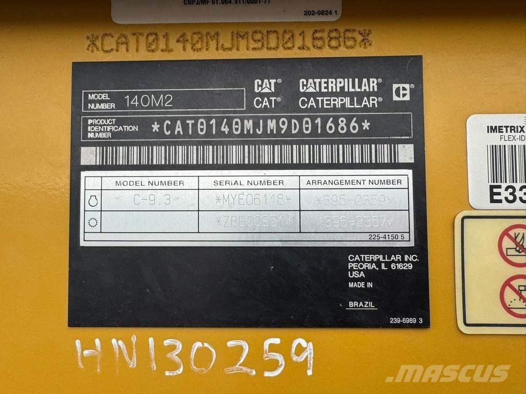 CAT 140M2 Greideriai
