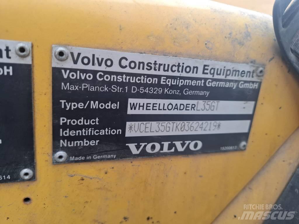 Volvo L 35 GT Naudoti ratiniai krautuvai