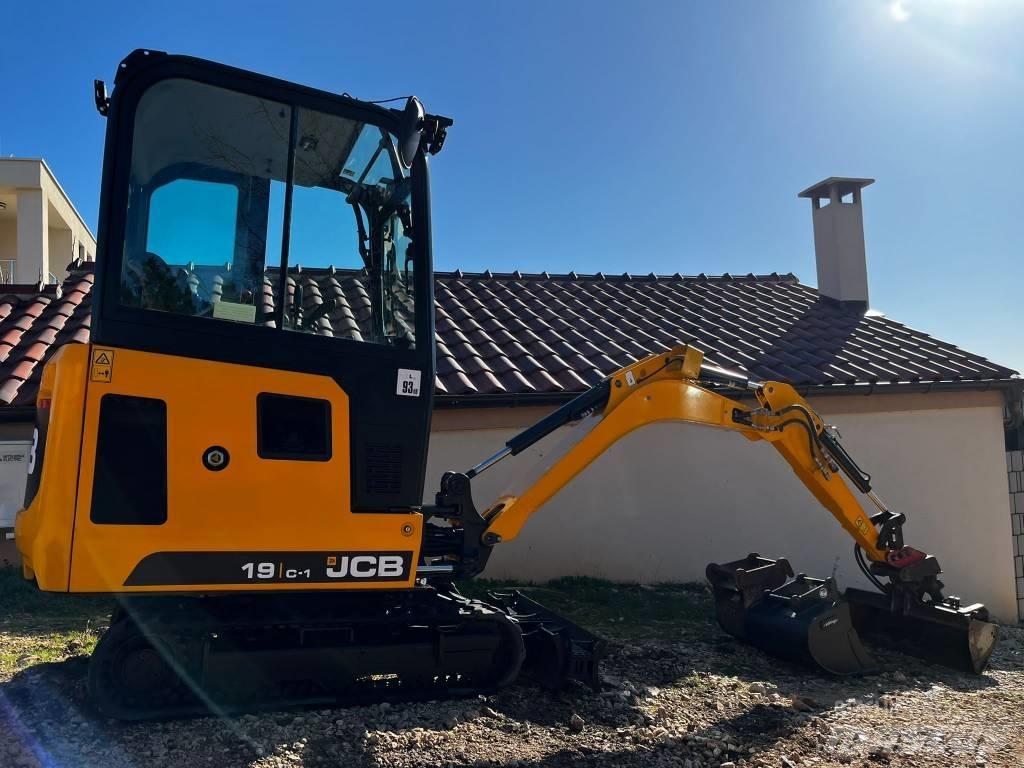 JCB 19 C-1 Mini ekskavatoriai < 7 t