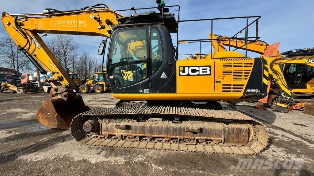 JCB JS 220 LC Vikšriniai ekskavatoriai