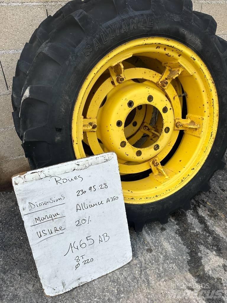Alliance 230/95R28 Padangos, ratai ir ratlankiai