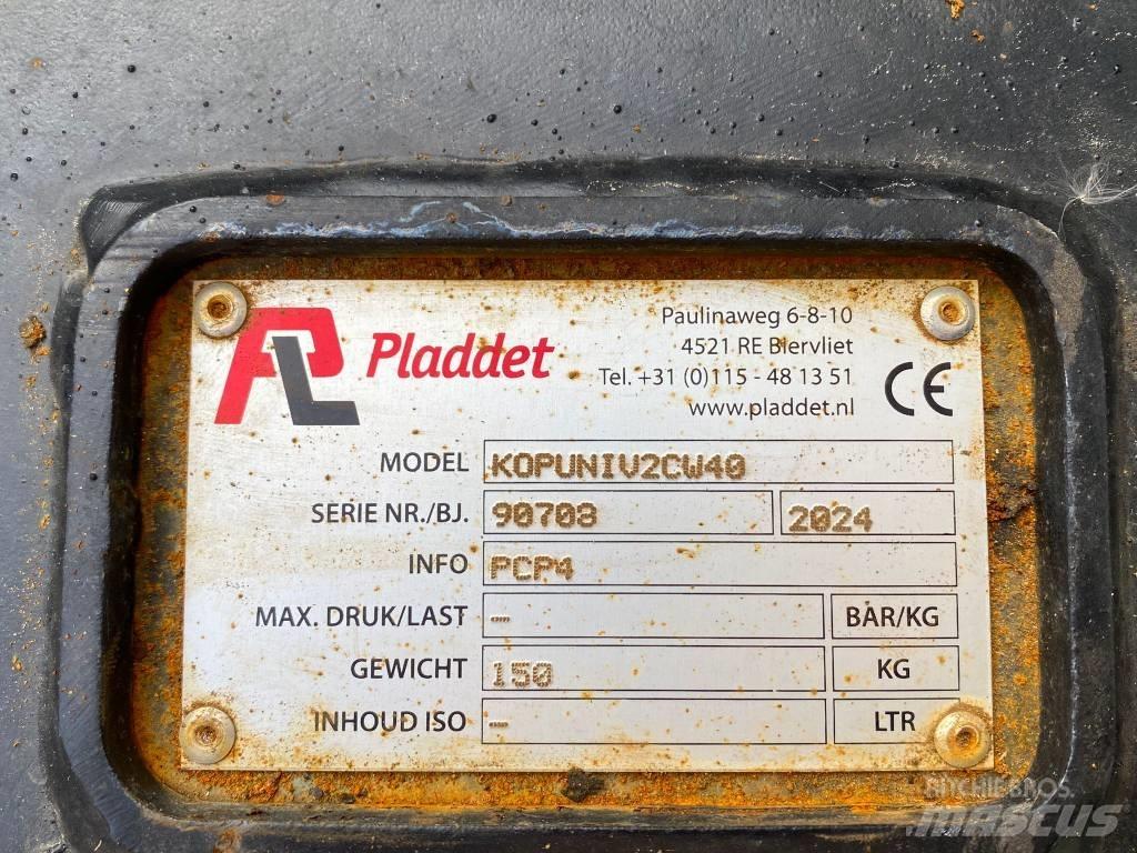 Pladdet PCP 4 Kiti naudoti statybos komponentai