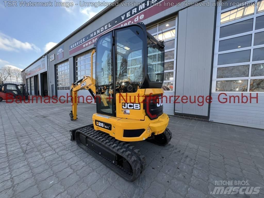 JCB 26C -werkneu- Mini ekskavatoriai < 7 t