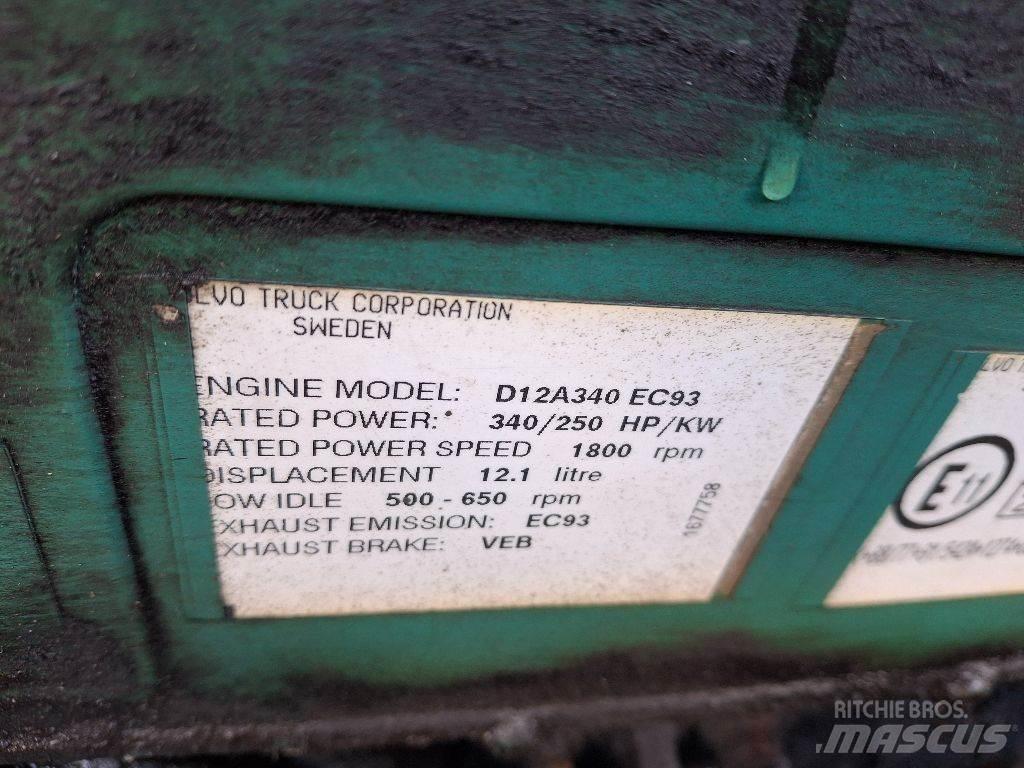 Volvo D12A340 Varikliai