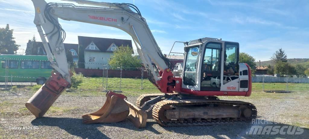 Takeuchi TB 2150 Vikšriniai ekskavatoriai