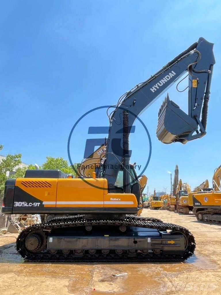 Hyundai 305LC-9T Vikšriniai ekskavatoriai
