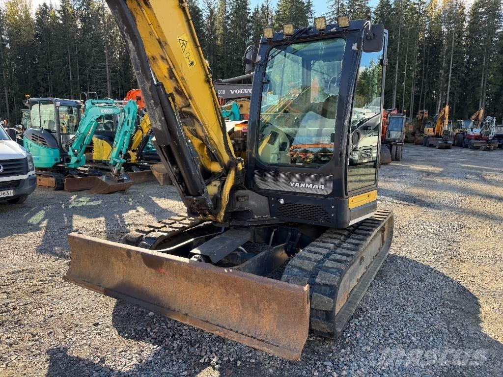 Yanmar Vio 80 Vikšriniai ekskavatoriai