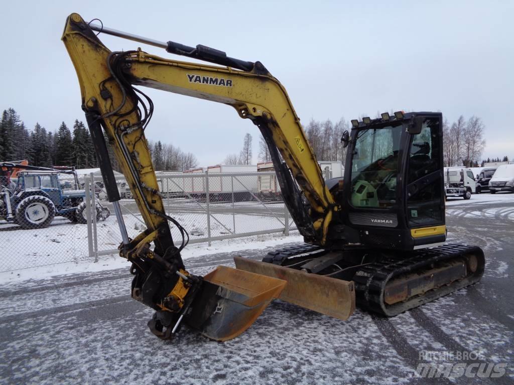 Yanmar Vio 80 Vikšriniai ekskavatoriai