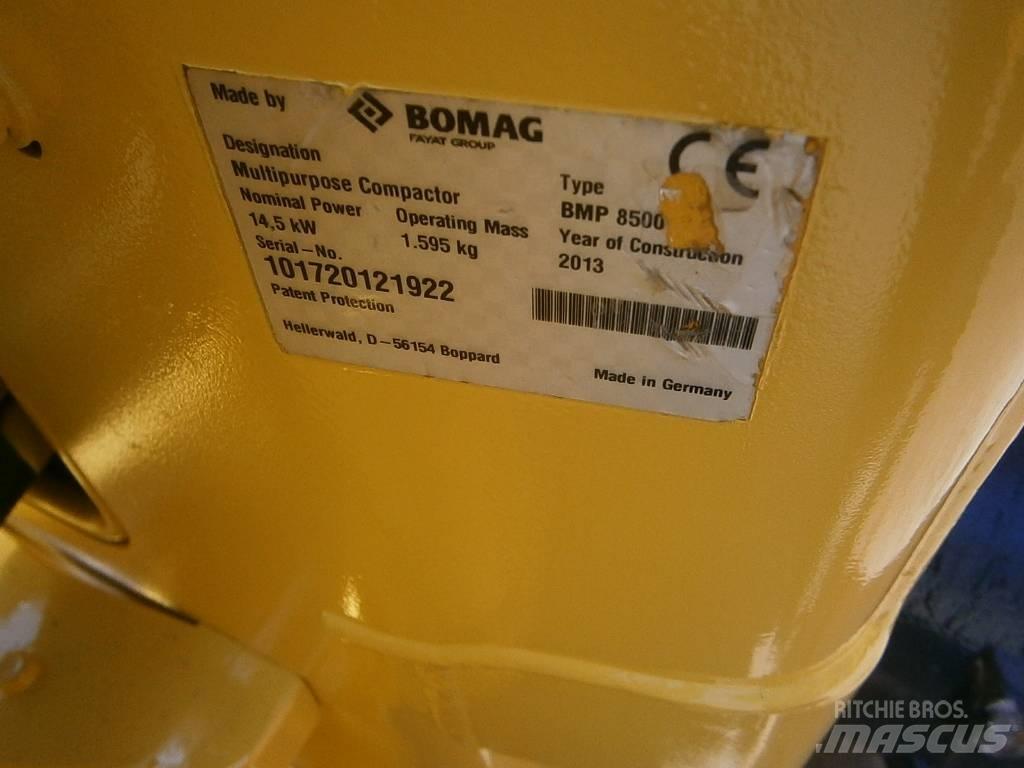 Bomag BMP 8500 Porinių būgnų volai
