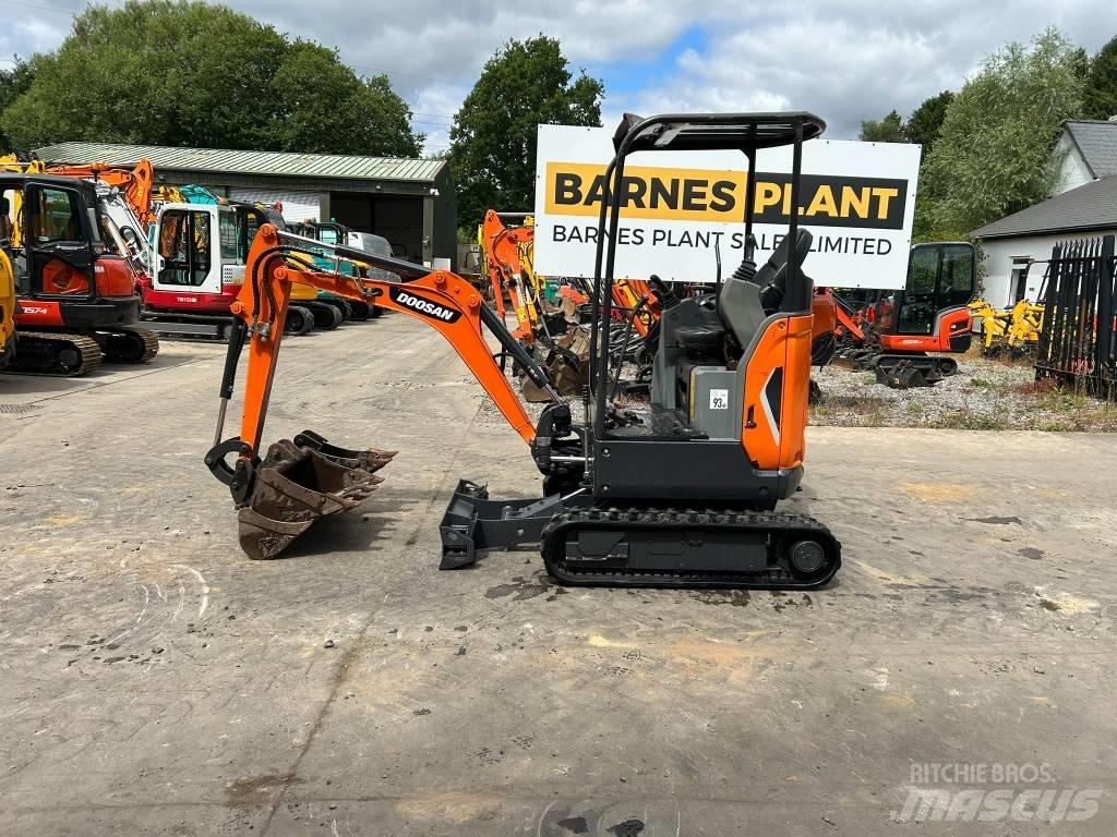 Doosan DX17Z Mini ekskavatoriai < 7 t