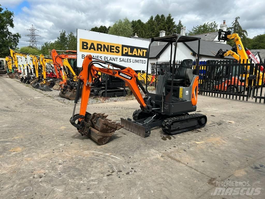Doosan DX17Z Mini ekskavatoriai < 7 t