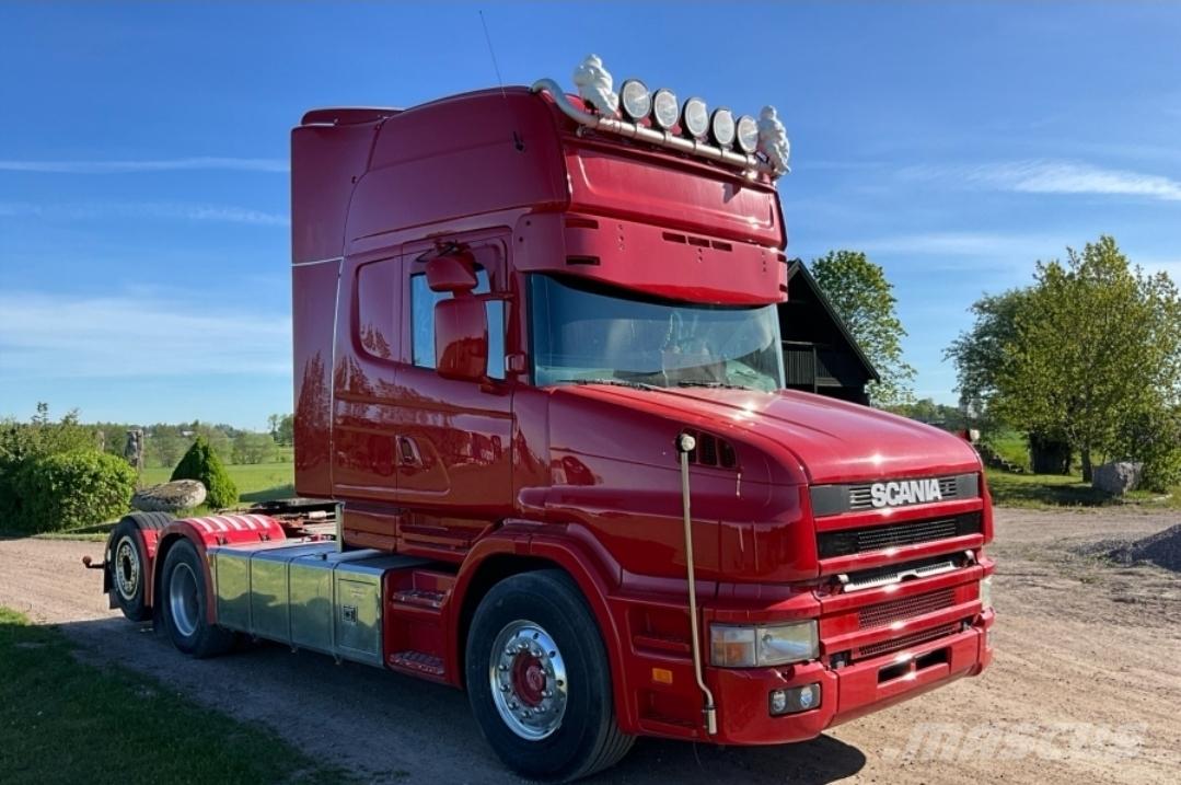 Scania T 144 01 Naudoti vilkikai