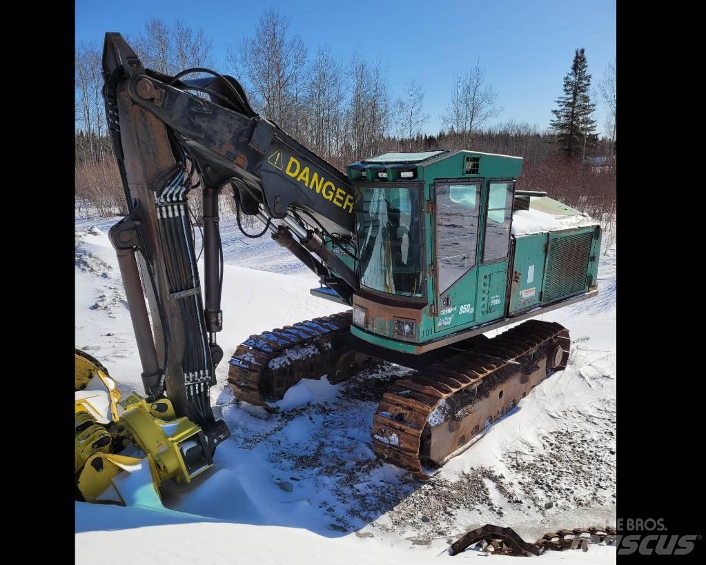 Timberjack 850 Miško pjovimo technika