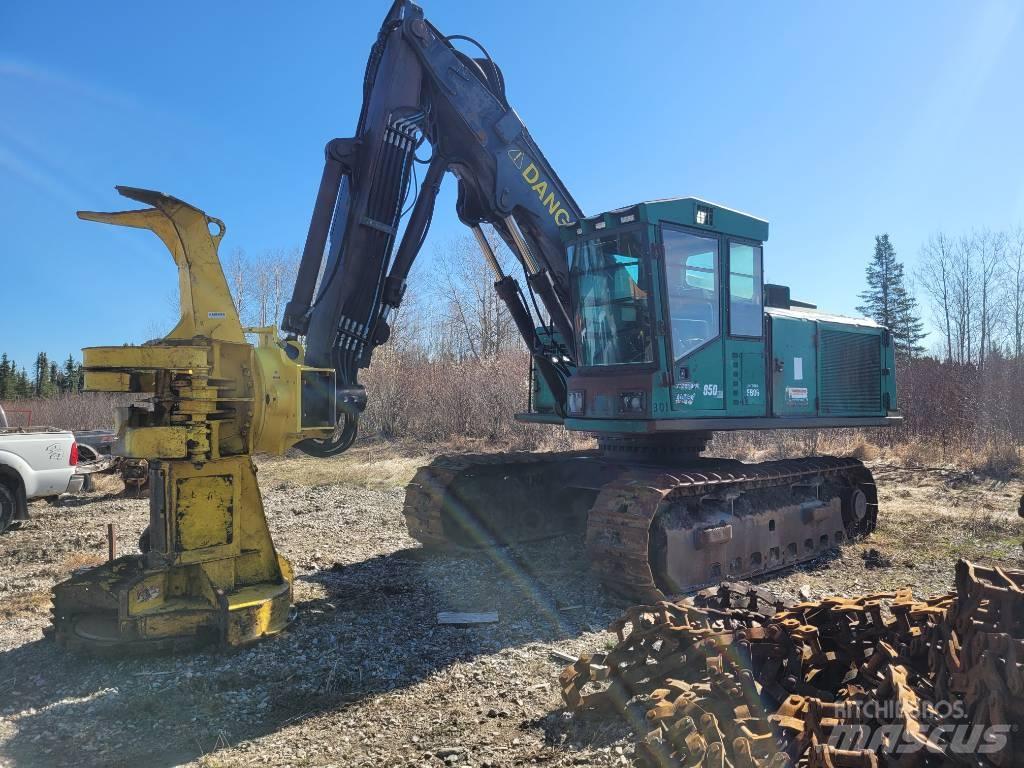 Timberjack 850 Miško pjovimo technika