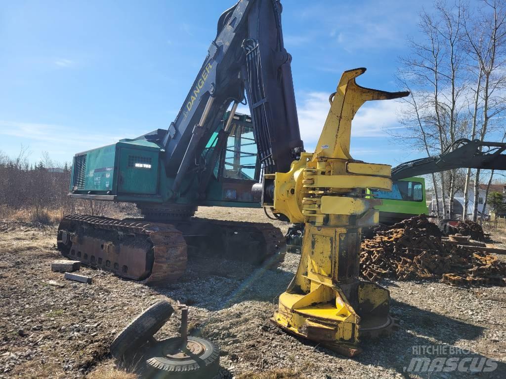 Timberjack 850 Miško pjovimo technika