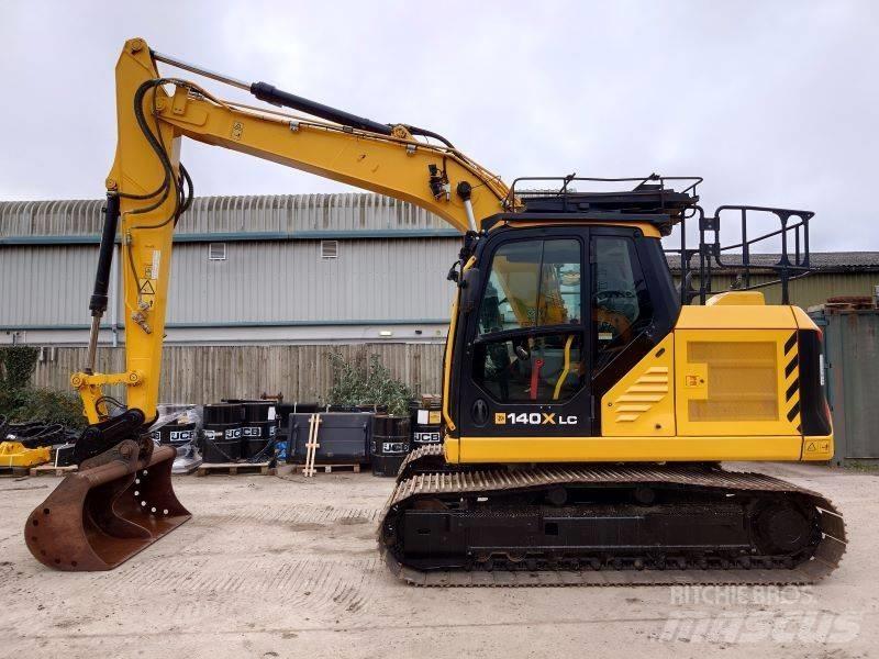 JCB 140X LC Vikšriniai ekskavatoriai