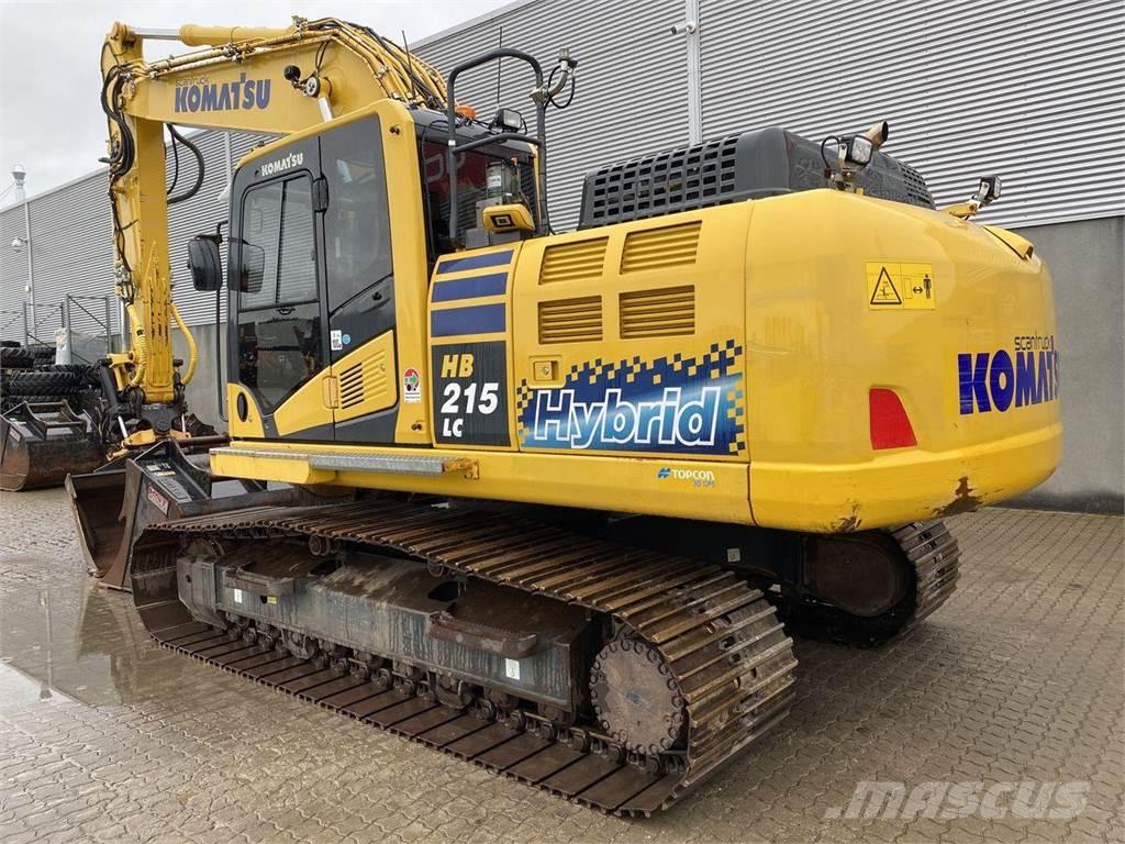 Komatsu HB215LC-3 Vikšriniai ekskavatoriai