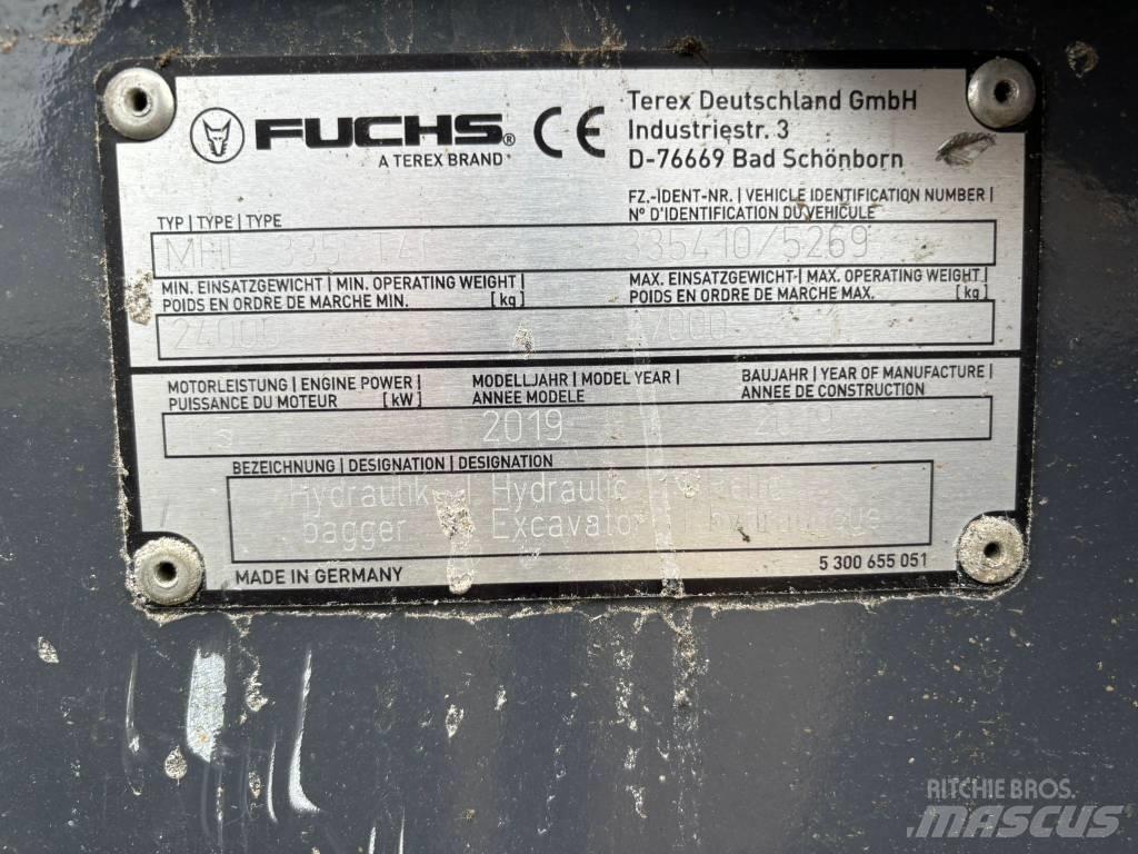 Fuchs MHL 335 Atliekų / pramoniniai krautuvai