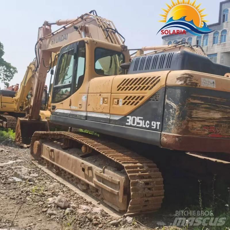 Hyundai 305lc-9s Vikšriniai ekskavatoriai