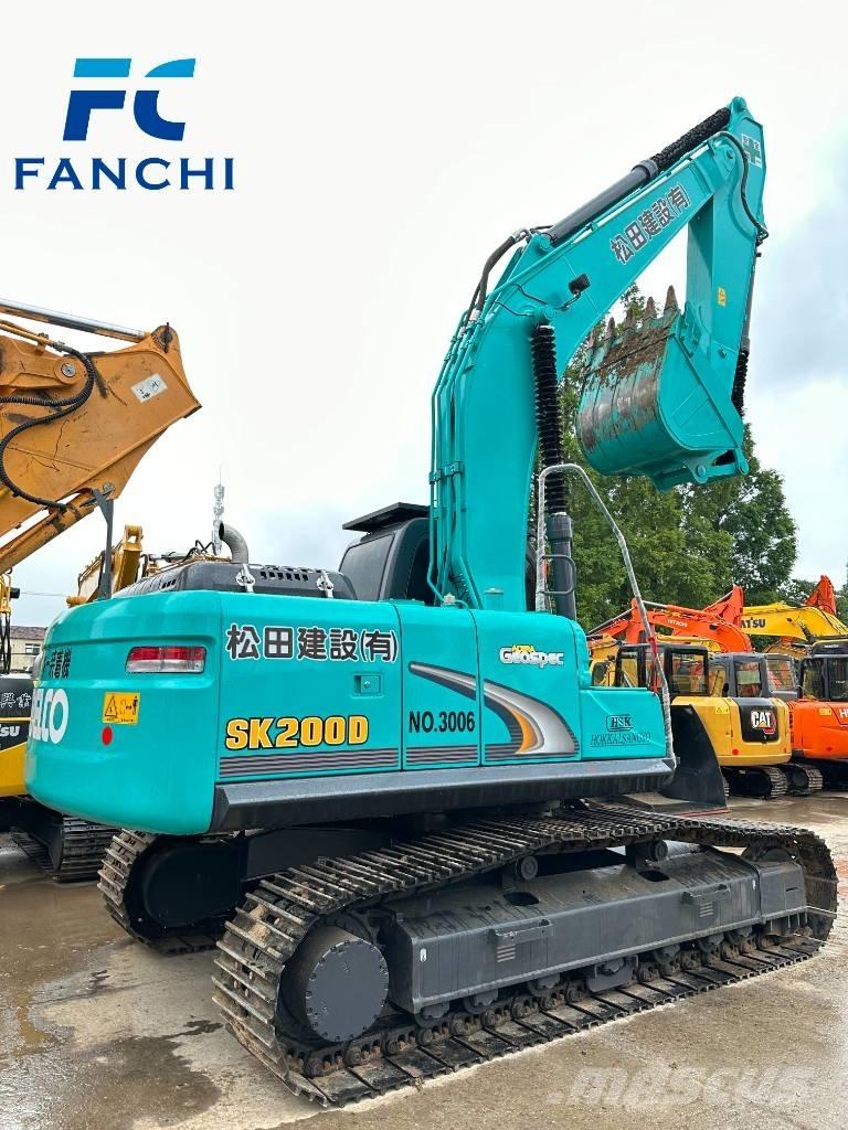 Kobelco SK 200 Vikšriniai ekskavatoriai