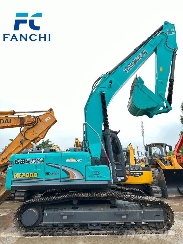 Kobelco SK 200 Vikšriniai ekskavatoriai